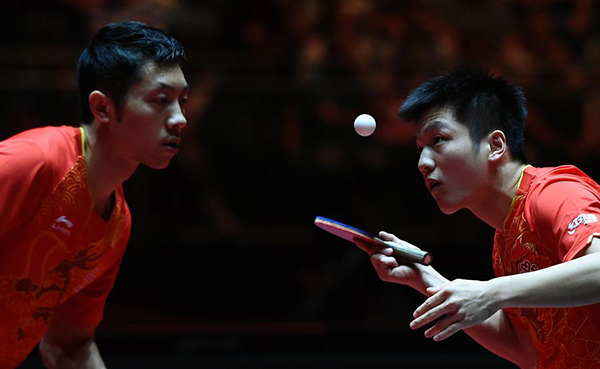 Ding Ning wins third women's singles title, Chinese duo crowned men's doubles champion