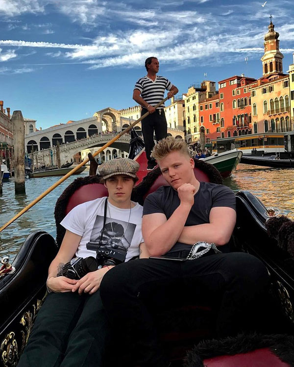 Brooklyn Beckham shares family photos on Instagram