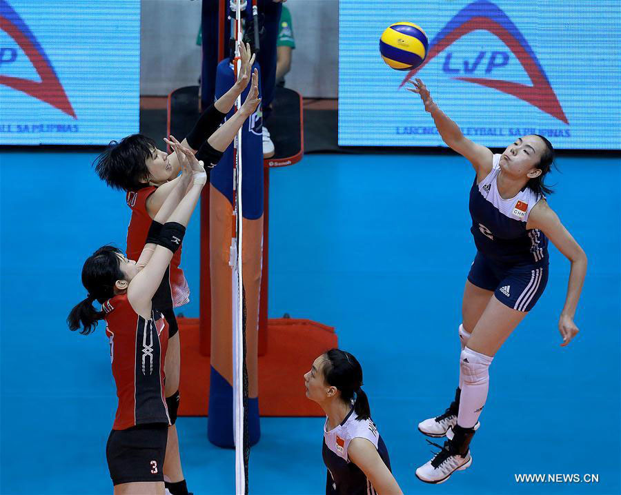 Japan advances to final of Asian Women's Volleyball Championship