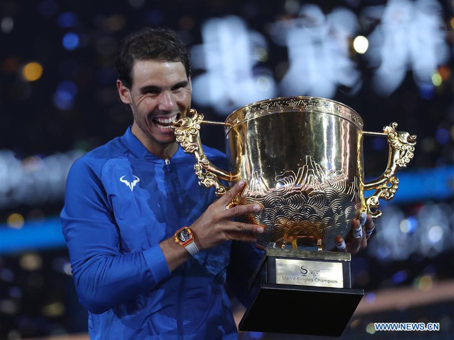 China Open: Nadal claims 75th career title; Garcia beats Halep