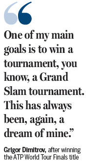 Grigor eyes an even grander prize