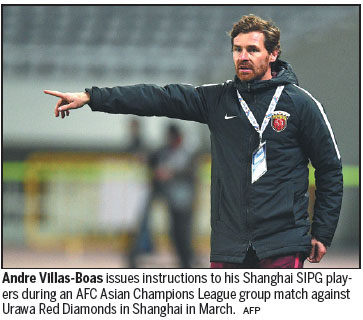 Villas-Boas on the brink at SIPG