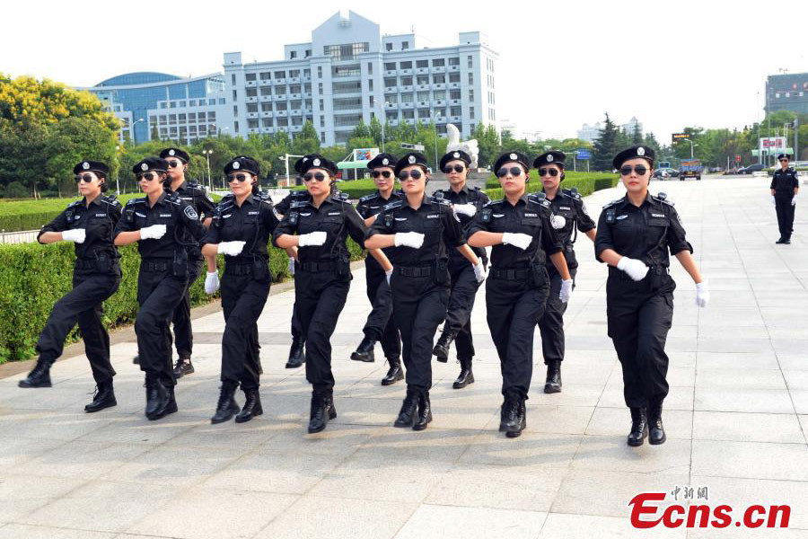 Jiangsu has first female chengguan unit on duty