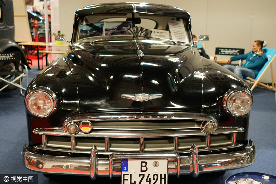 Classic cars glitter at Berlin motor show