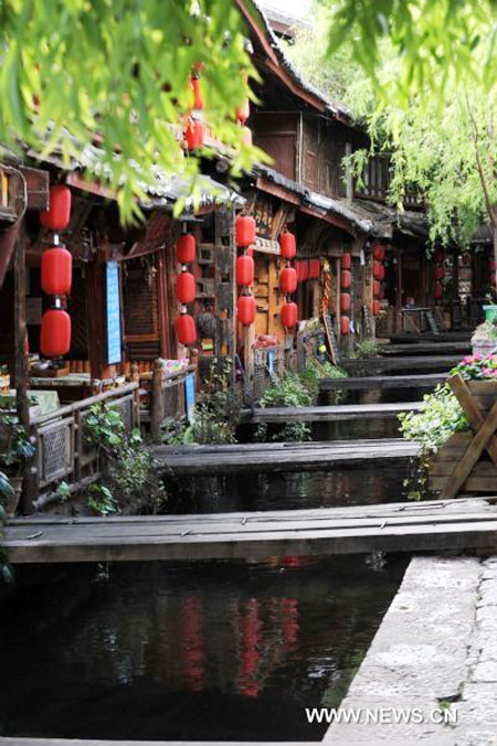 Lijiang ancient town licenced national 5A tourism attraction spot