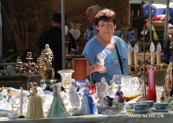 Europe's biggest flea market opens in France's Lille