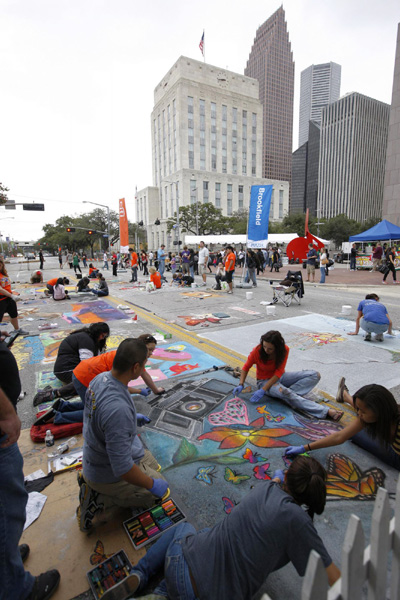 Street art flourishes in Houston