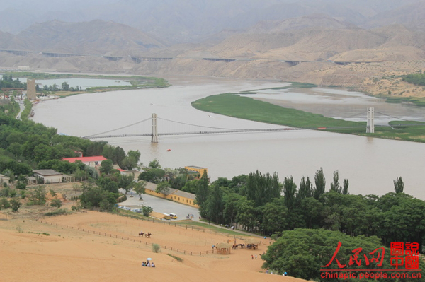 Sand resort in Ningxia - Shapotou