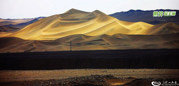 Mysterious scenery of Dunhuang