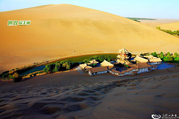 Mysterious scenery of Dunhuang