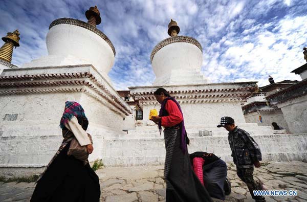 Tashilunpo Monastery in Tibet