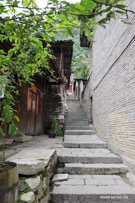 Picturesque ancient town in SW China