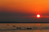 Sunset over Jingshan Park