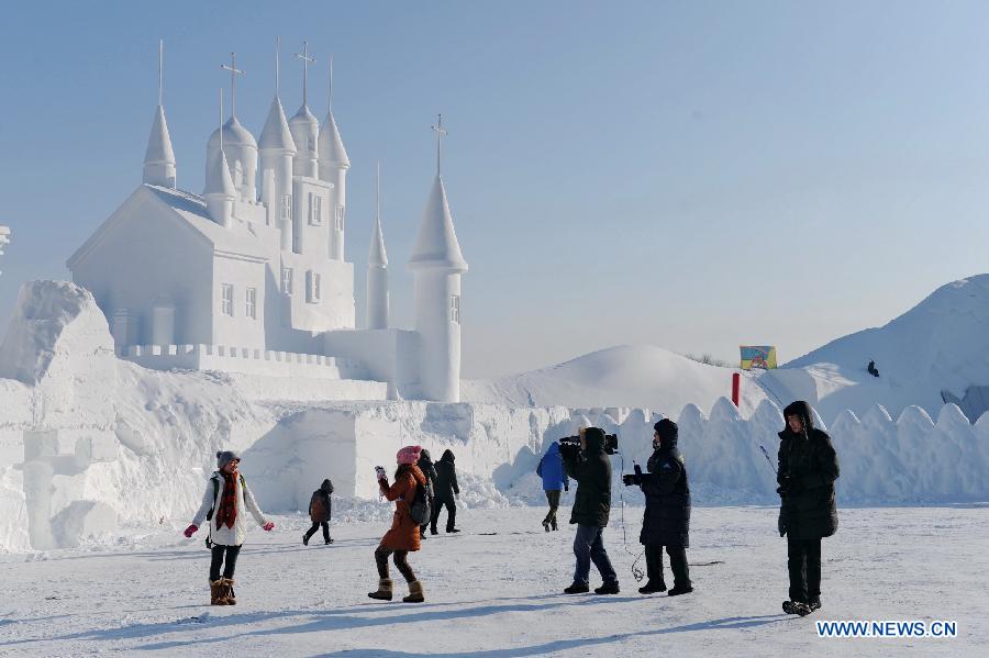 Snowy fairyland in China's Jilin