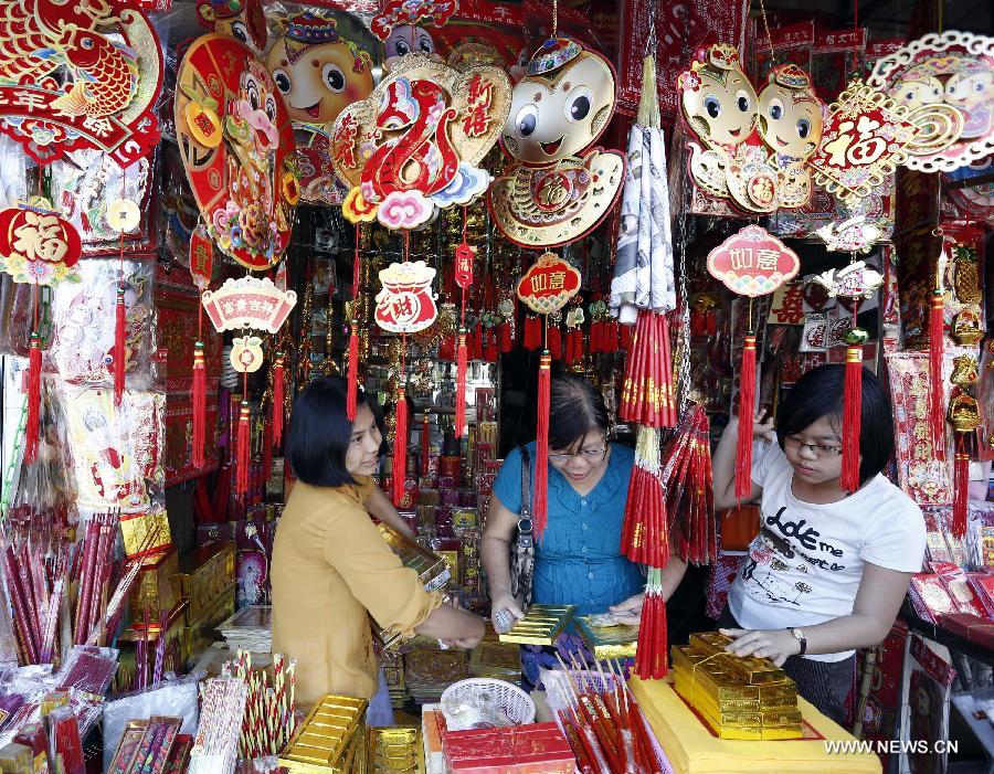 Lunar New Year preparation in Myanmar