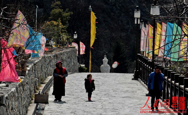 Ganbao Tibetan stone village in Sichuan