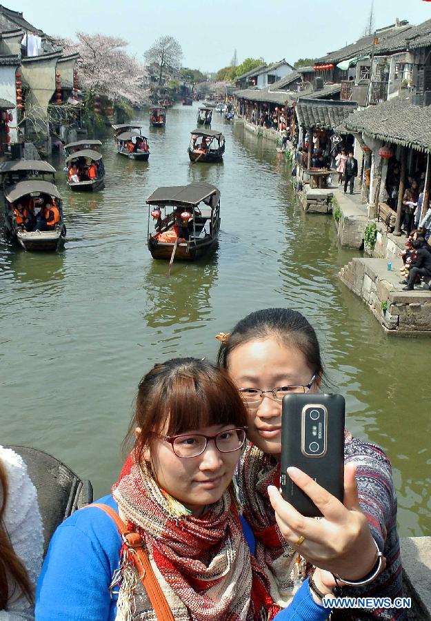 Scenery of Xitang Township in China's Zhejiang