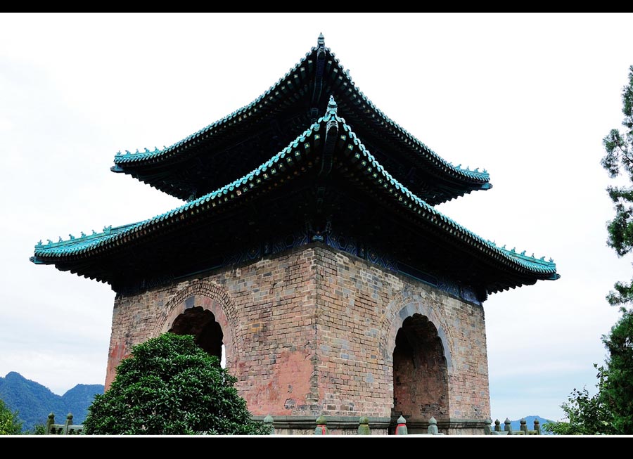 Ancient building complex in Wudang Mountain