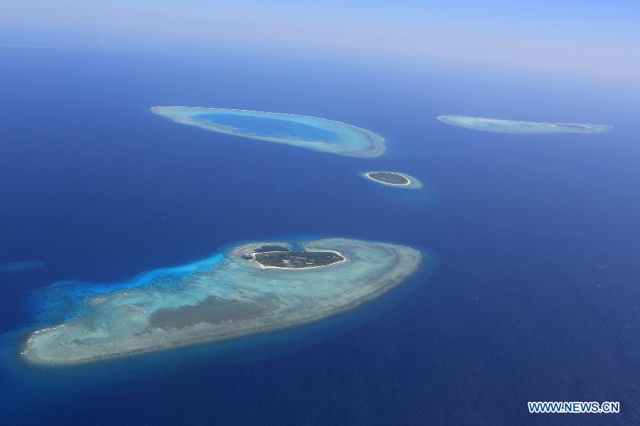 Beautiful scenery of Xisha Islands