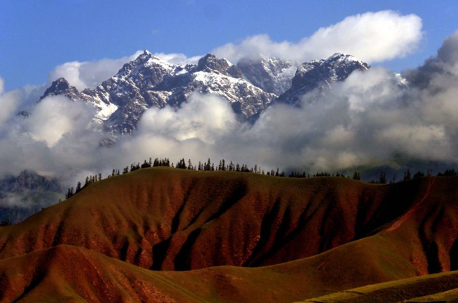 Scenery of Qilian Mountains