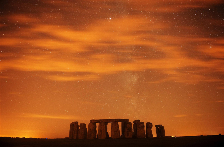 Perseid meteor shower puts on show in night sky