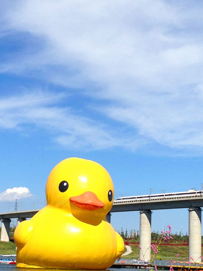 Floating Rubber Duck