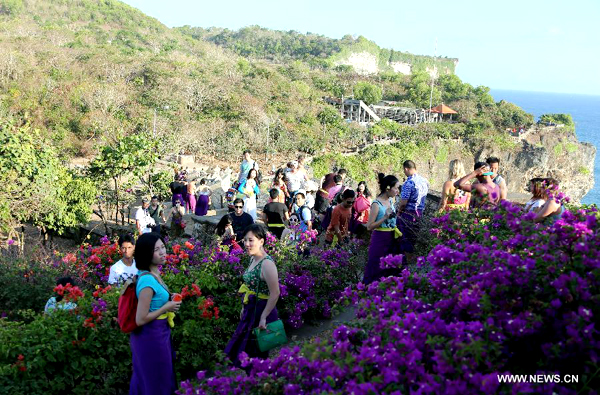 Scenery in Bali engages both mind and eye