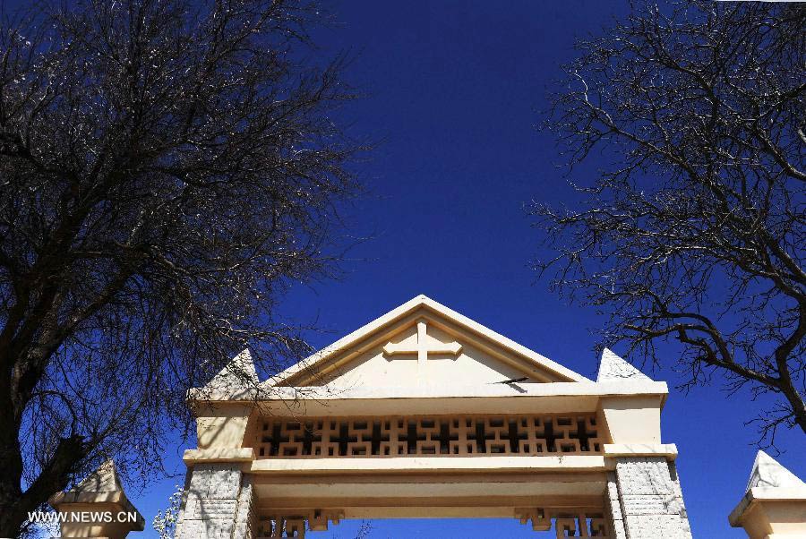 The only catholic church in use in Tibet