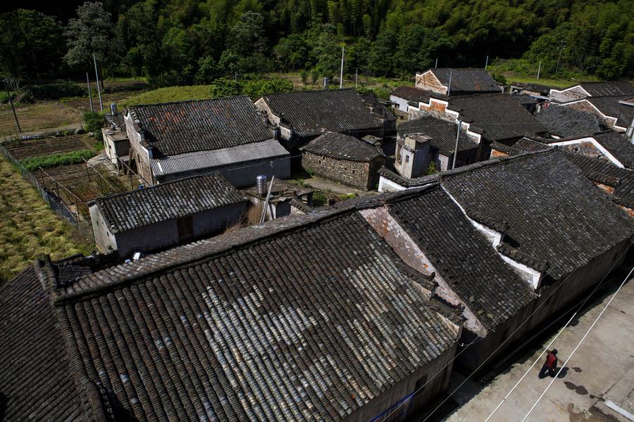 Scenery of Tumuyuan village in China's Jiangxi