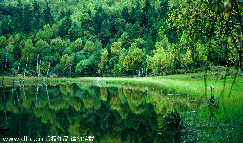 Clear as a mirror: fascinating scenes of China's 7 lakes