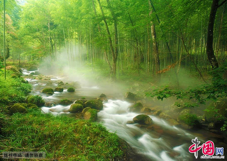 Scenery of Jinggang Mountain