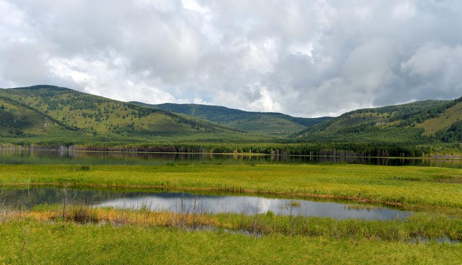 Natural scenery of Arxan in Inner Mongolia