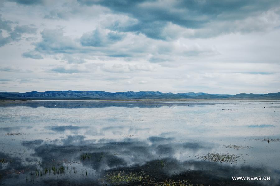 Beauty of Gahai Wetland in NW China's Gansu