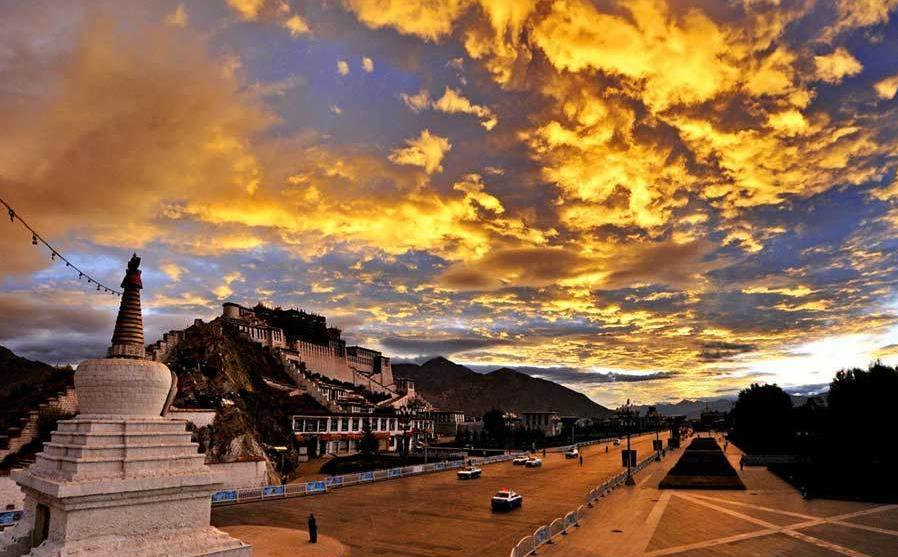 Historic ensemble of the Potala Palace, Lhasa