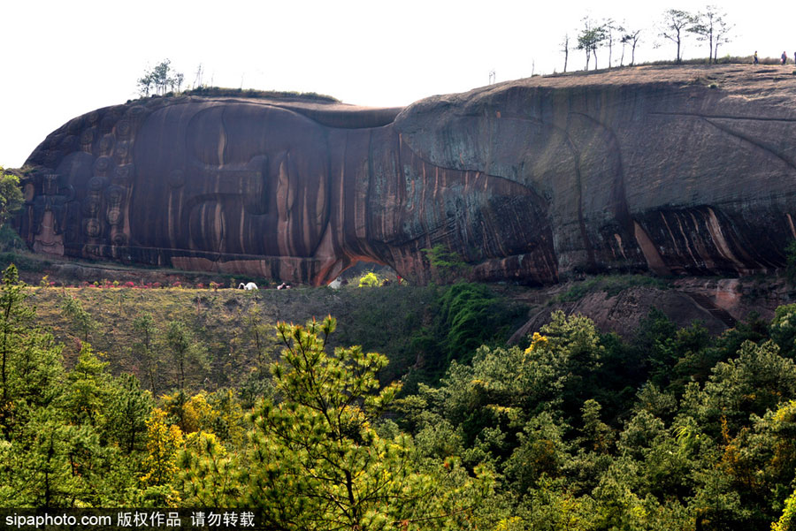 World's largest reclining Buddha statue in Jiangxi