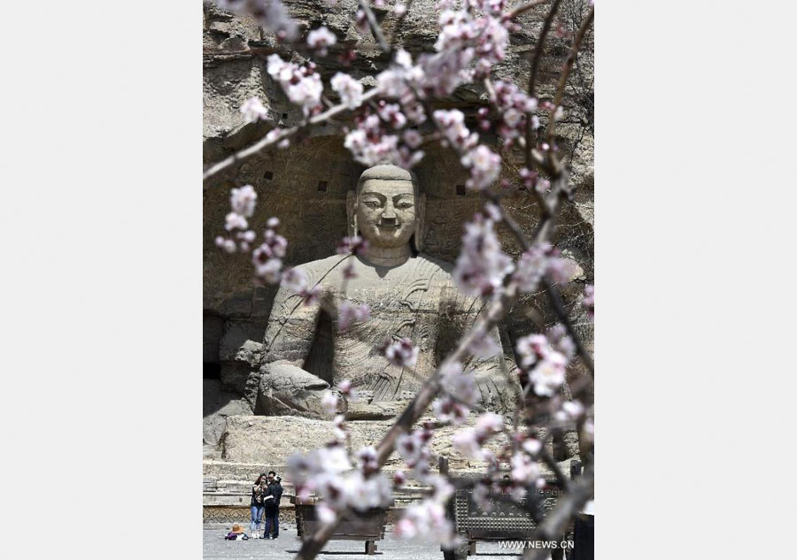 Yungang Grottoes to witness tourism peak as May Day holiday