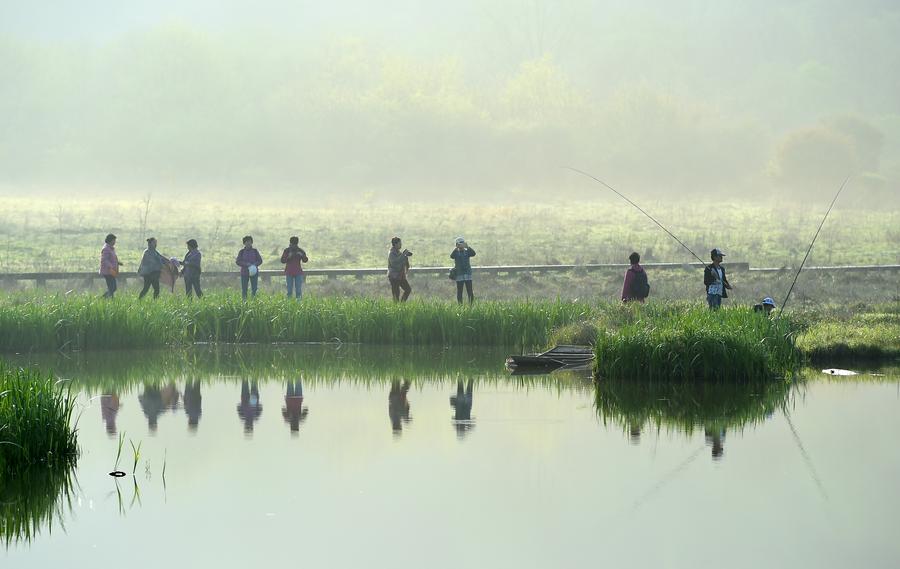 Gorgeous view of Dajiuhu National Wetland Park