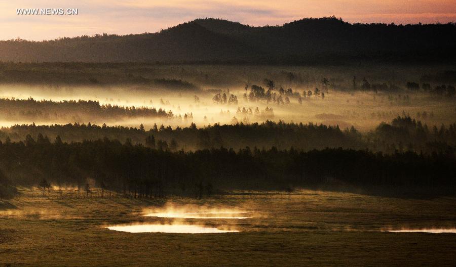 Scenery of Nanweng River National Nature Reserve