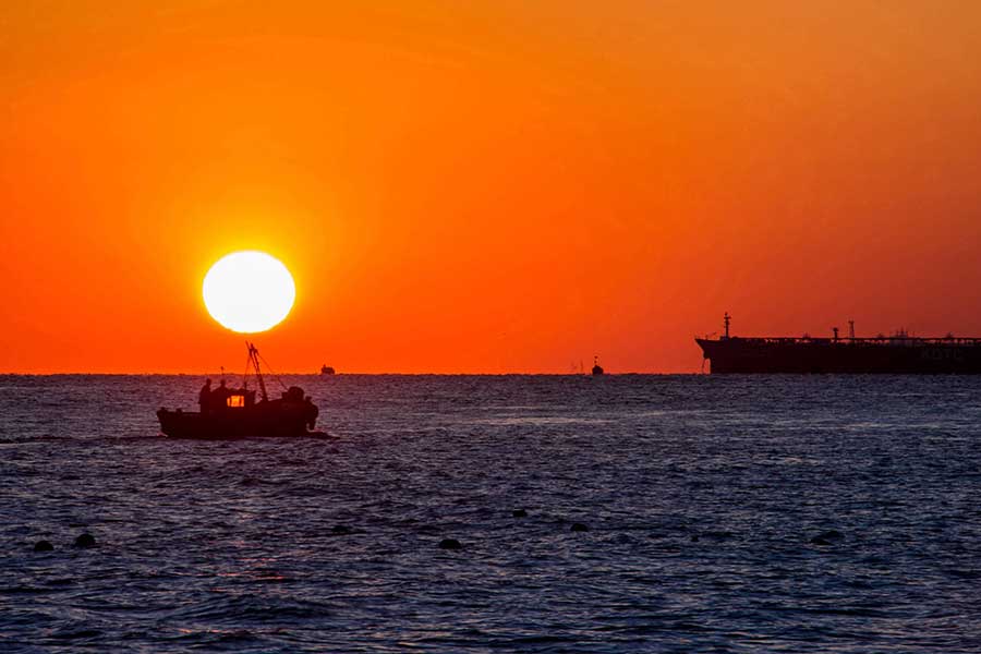 Mesmerizing coastal scenery in Qingdao