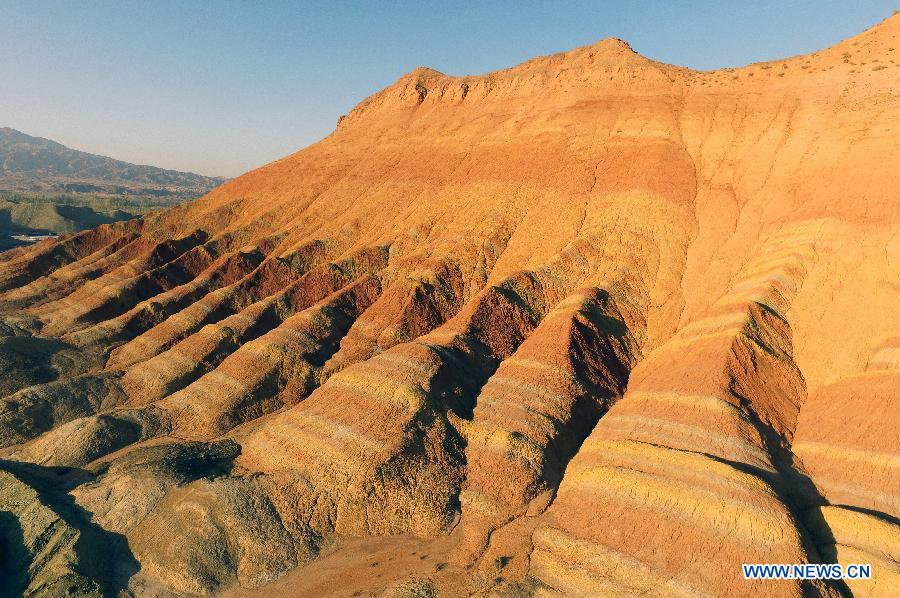 Scenery of Danxia landform in Gansu, NW China