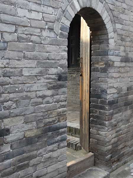 The doorways of Pingyao