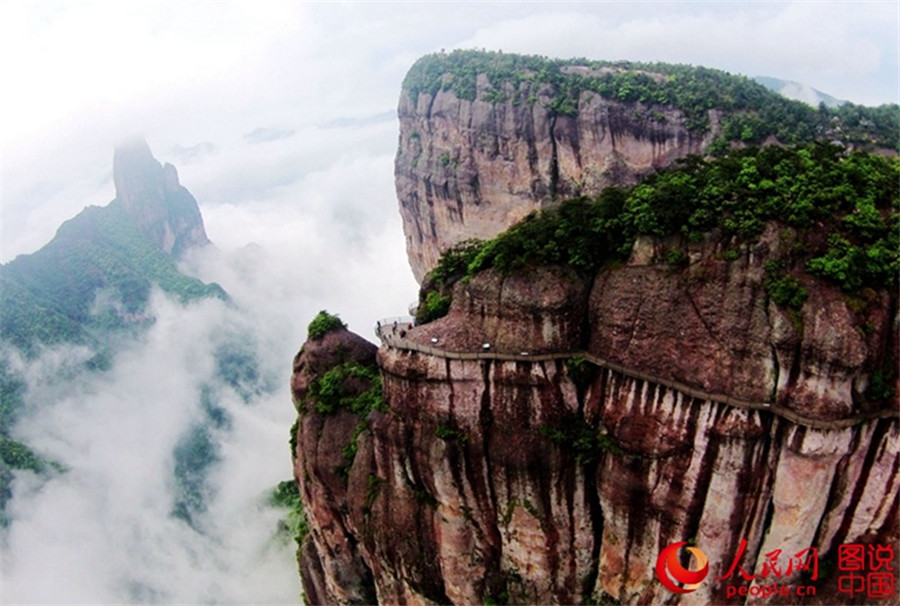 Ink painting-like scenic spot in E China