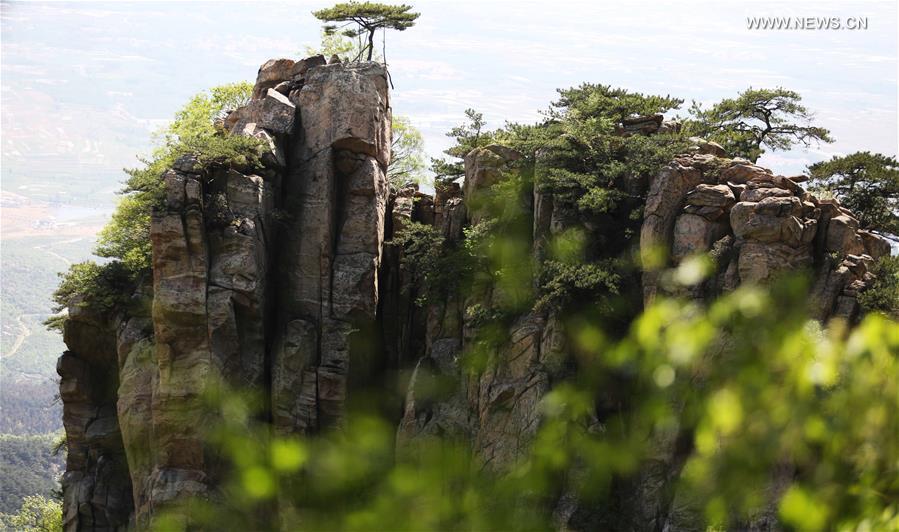 Scenery of Yimeng Mountain in Shandong