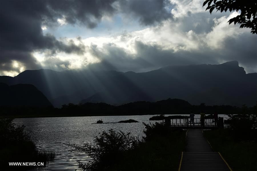 Scenery of Dajiu Lake in Shennongjia, Central China's Hubei