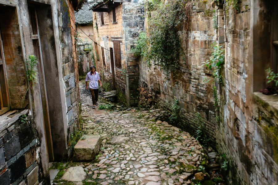 Ancient buildings well preserved in Mixi Village, E China's Jiangxi