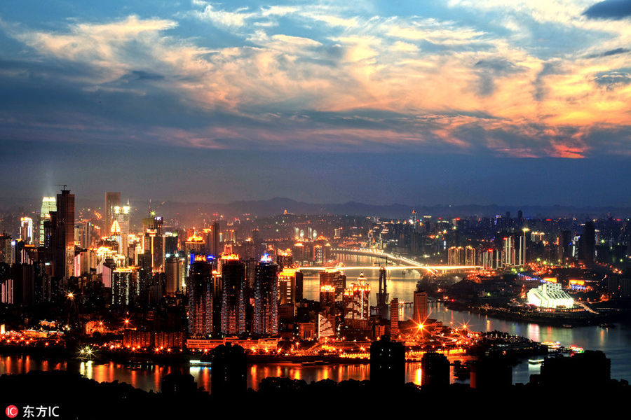 Top 10 night cityscapes in China