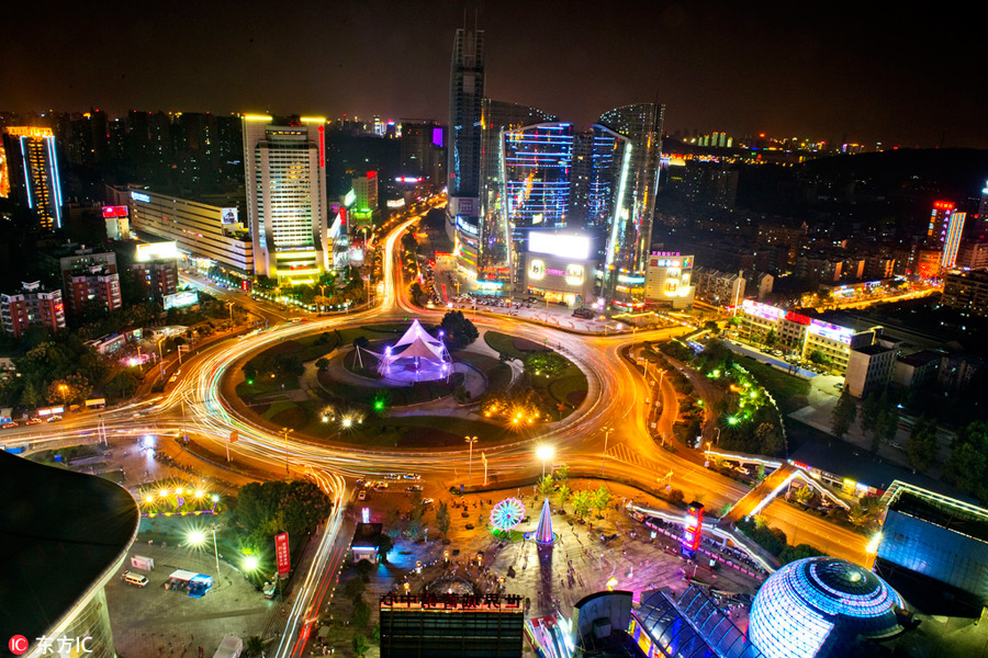 Top 10 night cityscapes in China