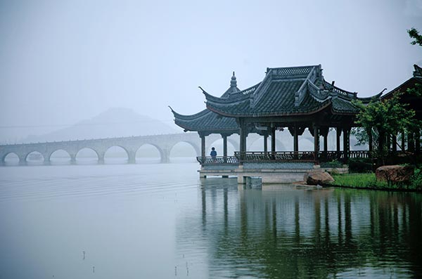 A lake brimming with culture