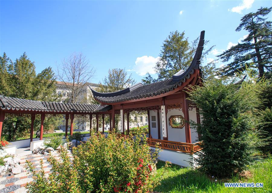 Chinese-style Gusu garden in Geneva, Switzerland