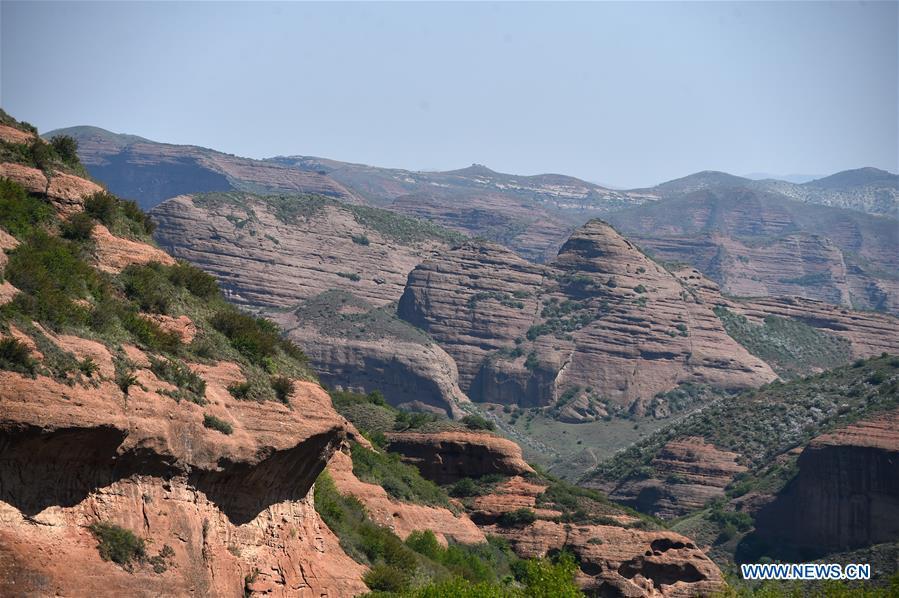 Huoshizhai National Geopark attracts tourists in NW China